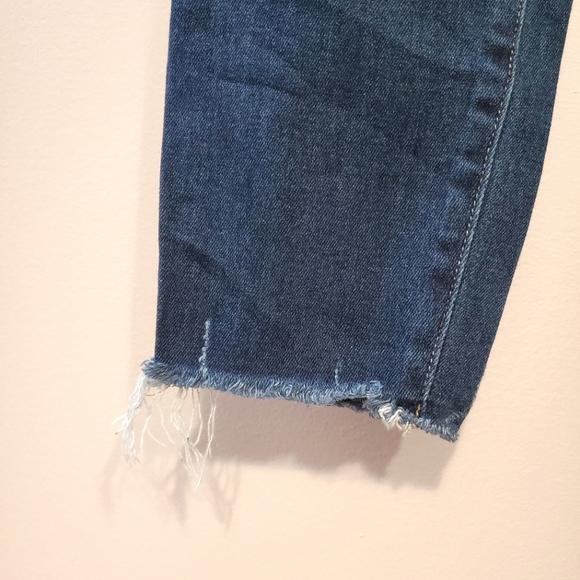 PAIGE Jeans Verdugo Ankle Darton Distressed Frayed Hem Jeans - Size 28 - Picture 8 of 10